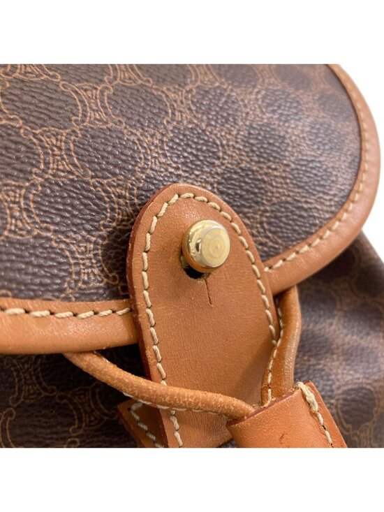 Celine Macadam Backpack Brown main image 14